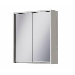 Зеркальный шкаф с распашными дверцами, с подсветкой Juventa Savona