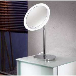 Косметическое зеркало настольное, с подсветкой  Keuco Elegance
