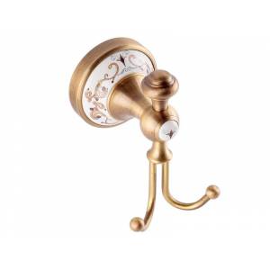 Крючок двойной для полотенца KUGU Medusa