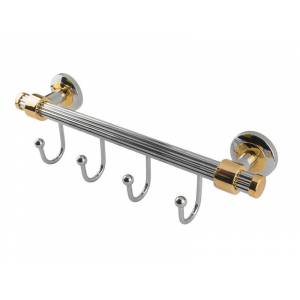 Полотенцедержатель с крючками KUGU Maximus