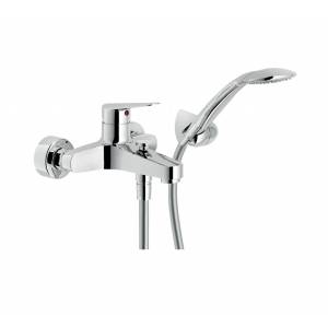 Смеситель для ванны и душа с душевым гарнитуром Nobili Blues