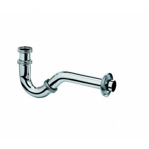 Дизайнерский хромированный сифон Kludi для биде