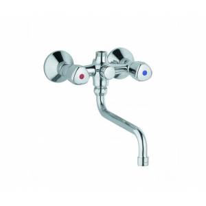 Смеситель двухвентильный для ванны и душа Kludi Standard
