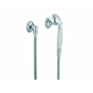 Душевой гарнитур Kludi Adlon с держателем и шланговым подсоединением