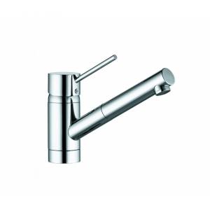 Смеситель для кухни Kludi Scope с выдвижным и поворотным изливом