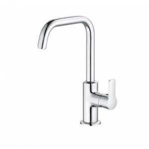 Высокий смеситель для раковины Kludi Pure&Easy c поворотным изливом
