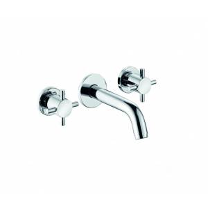 Настенный двухвентильный смеситель Kludi Bozz для раковины 