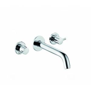 Настенный двухвентильный смеситель Kludi Bozz для раковины 