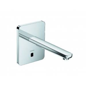 Электронный настенный смеситель Kludi Zenta с питанием от батареи и сети