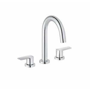 Смеситель для раковины Kludi Pure&Style, на  3 отверстия