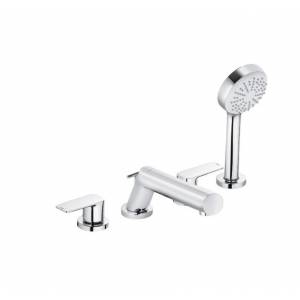 Смеситель для ванны Kludi Pure&Style, врезной на 4 отверстия