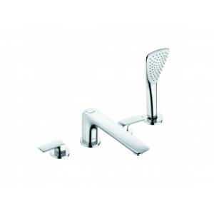 Смеситель на борт ванны Kludi Ameo врезной на 4 отверстия