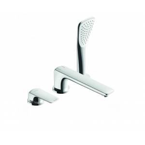 Смеситель на борт ванны Kludi Ameo врезной на 3 отверстия