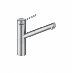 Смеситель для кухни Kludi Tangenta с поворотным, выдвижным изливом