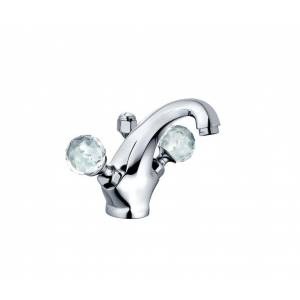 Смеситель для раковины Kludi Adlon «Made with Swarovski® Elements» с донным клапаном