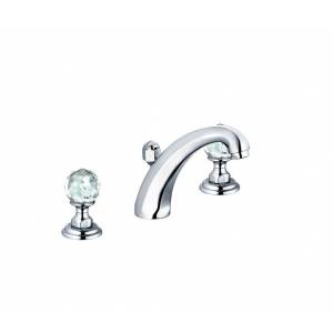 Смеситель для раковины Kludi Adlon «Made with Swarovski® Elements» с донным клапаном