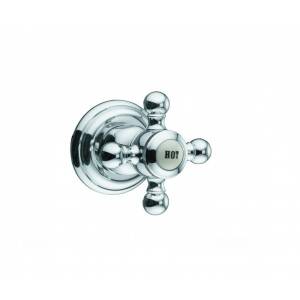 Встраиваемый вентиль Kludi Adlon для скрытого монтажа с маркировкой HOT