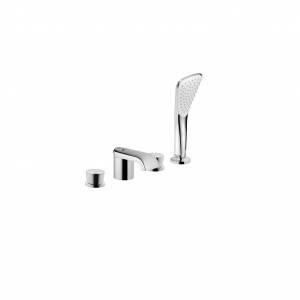 Смеситель для ванны  Kludi Joop! врезной на борт ванны, с душевым гарнитуром