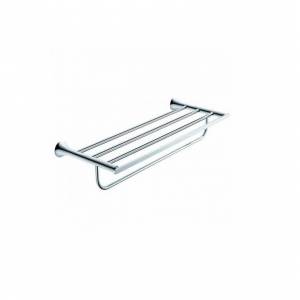 Полочка с полотенцедержателем Kraus Amnis