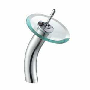 Смеситель для раковины-чаши Kraus Waterfall 