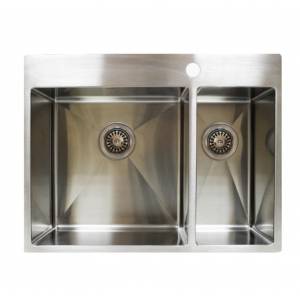 Мойка ручной работы, кухонная верхнего монтажа Kraus Rex