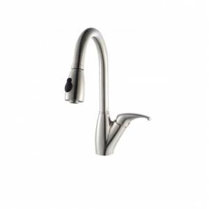 Смеситель для кухни Kraus с выдвижным изливом