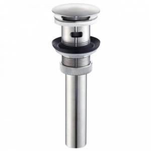 Донный клапан для раковины c переливом Kraus