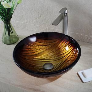 Kraus Midas Раковина - чаша стеклянная, на столешницу