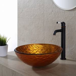 Kraus Blaze Раковина - чаша стеклянная, на столешницу