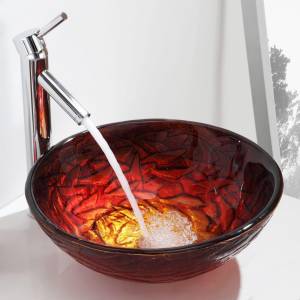 Kraus Nix Раковина - чаша стеклянная, на столешницу