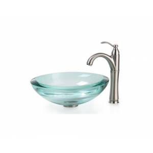 Kraus Clear Раковина - чаша стеклянная, на столешницу