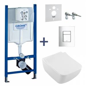 Комплект унитаз Villeroy&Boch Venticello и инсталляция Grohe