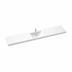 Раковина - столешница прямоугольная Marmorin Moira Bis