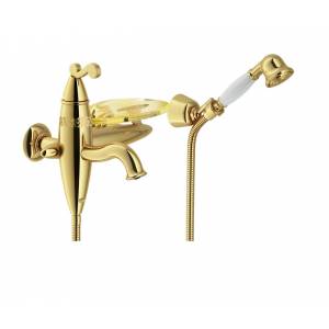 Смеситель для ванны с душевым гарнитуром Nobili Dubai 