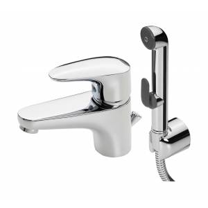 Смеситель однорычажный для раковины Oras Vega с гигиеническим душем