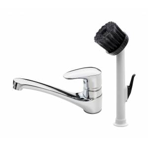Смеситель для кухни Oras Vega с щеткой 