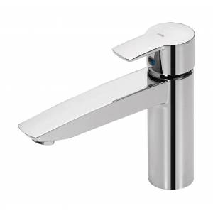 Смеситель однорычажный для раковины Oras Cubista с донным клапаном