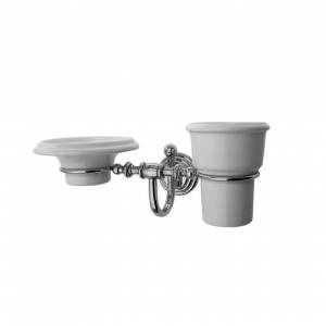 Мыльница и стаканчик настольный Pacini & Saccardi Rome