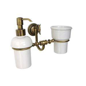 Дозатор для жидкого мыла и стаканчик подвесной Pacini & Saccardi Florence