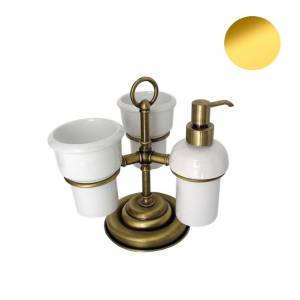 Подставка настольная: дозатор+два стаканчика Pacini & Saccardi Oggetti Appoggio