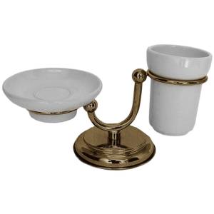Мыльница и стаканчик настольный Pacini & Saccardi Oggetti Appoggio