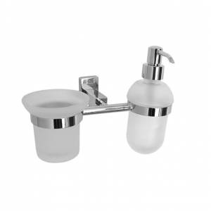 Дозатор для жидкого мыла и стаканчик подвесной Pacini & Saccardi New York