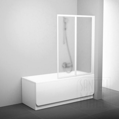 Шторка для ванны двустворчатая Ravak VS2