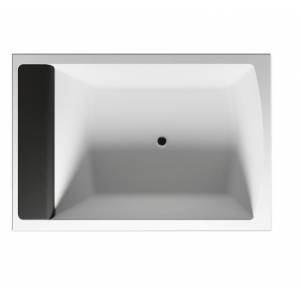 Ванна прямоугольная акриловая Riho Savona с подголовником