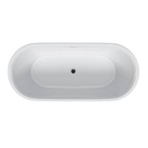 Ванна овальная акриловая отдельностоящая Riho Inspire с сифоном