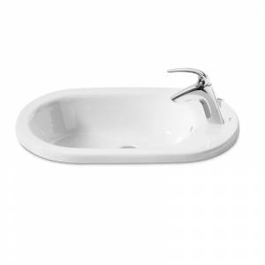 Раковина овальная встраиваемая Roca Meridian