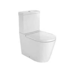 Унитаз напольный пристенный  для комплектации с бачком Roca Inspira Round