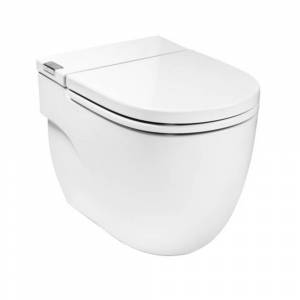 Унитаз напольный с интегрированным бачком и сиденьем Roca Meridian In-Tank
