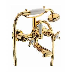 Смеситель для ванны  Imprese Cuthna zlato