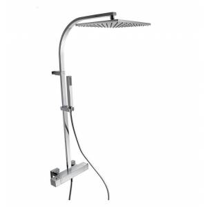 Душевая стойка с термостатом Tres Cuadro-Tres 